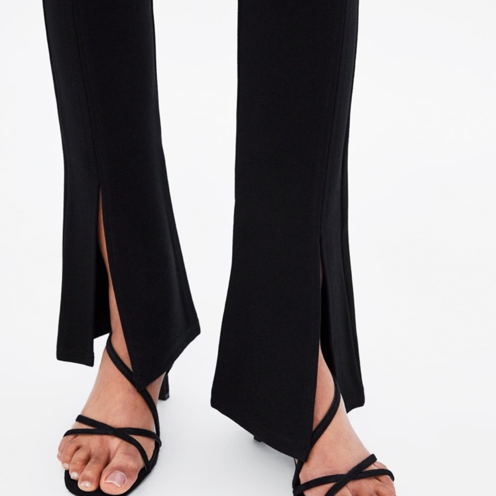 Zara leggings with slits
